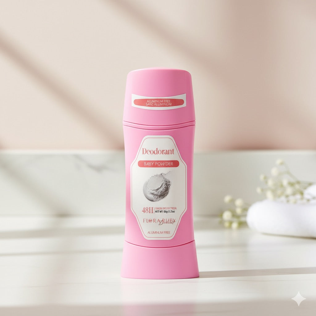 مزيل العرق برائحة بودرة الأطفال – حماية 48 ساعة