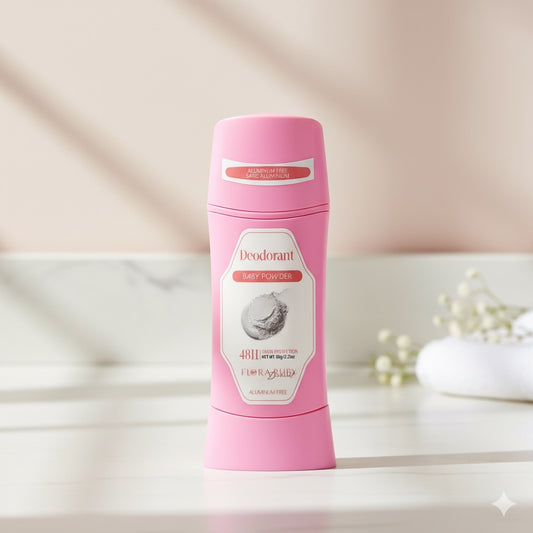 مزيل العرق برائحة بودرة الأطفال – حماية 48 ساعة