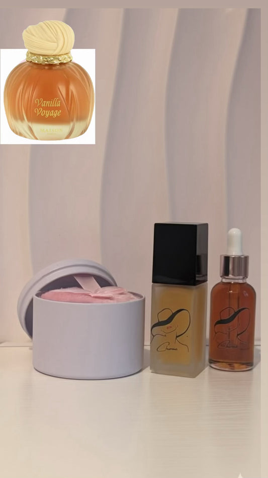 ✨ باكج Charme الفانيلا الفرموني – Vanilla Voyage Edition